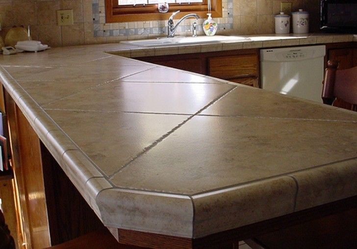 ceramic tile countertop