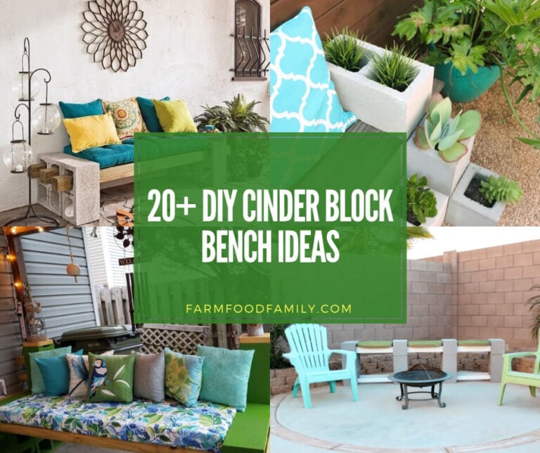 20+ Creative Cinder Block Bench Ideas (Plus the Structural Rules)