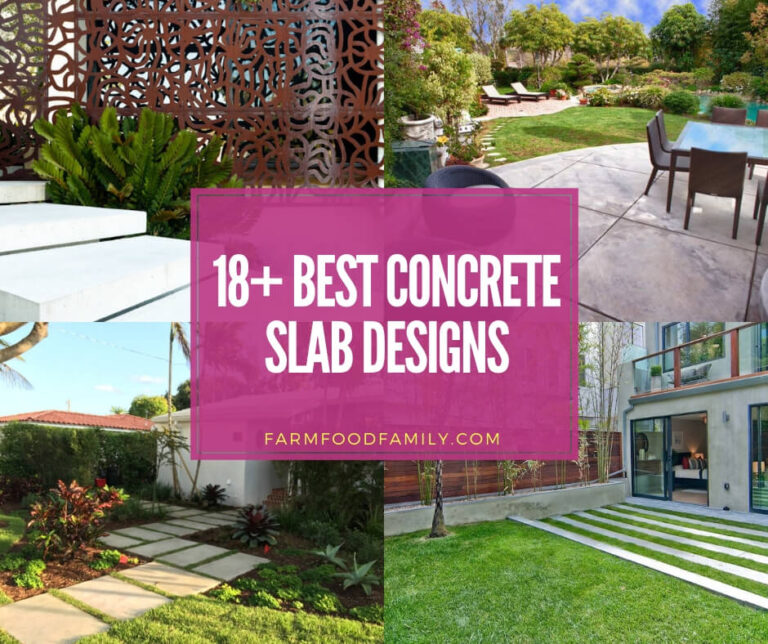 best concrete slab designs and ideas