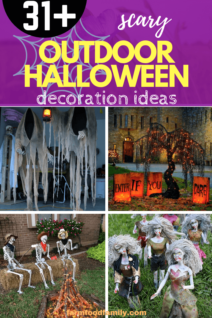 scary halloween outdoor decor ideas