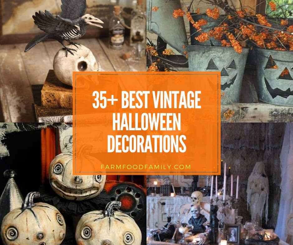 Spooky Vintage Halloween Decor Ideas