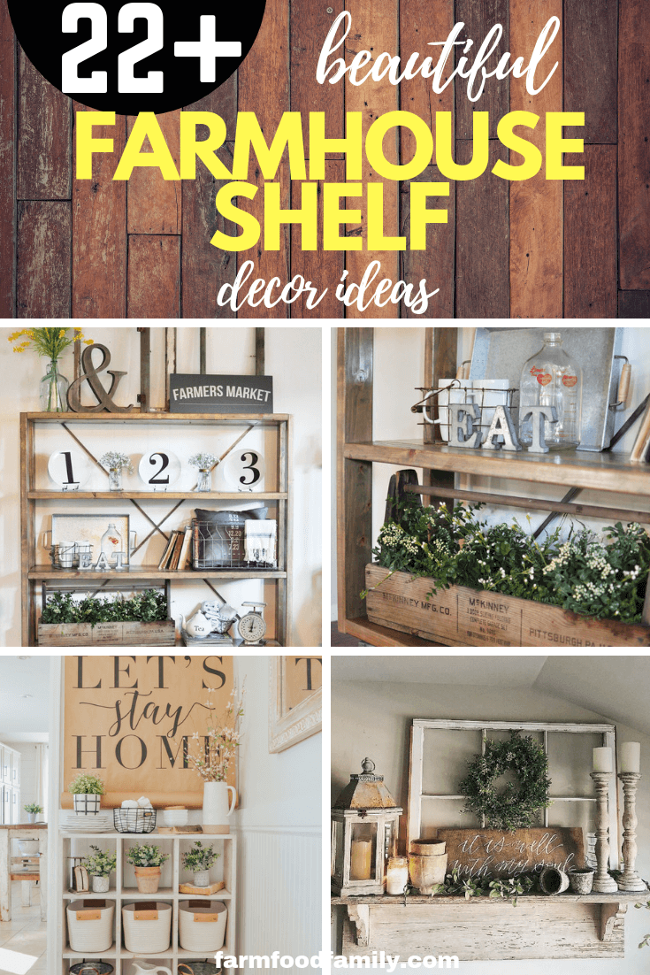 best farmhouse shelf ideas