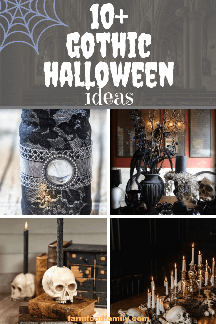 best gothic halloween decor ideas