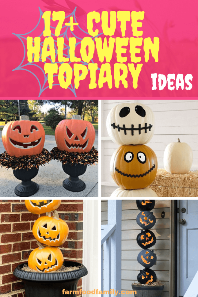 17+ Cute Halloween Topiary Ideas & Projects For 2022