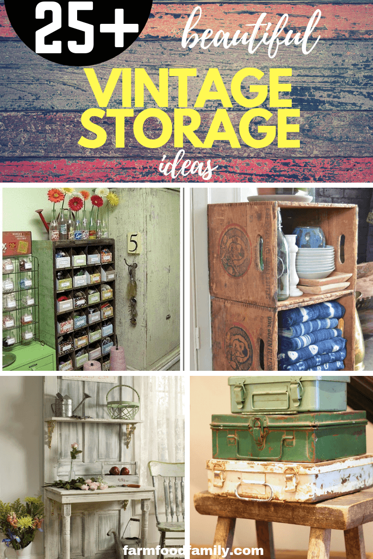 best vintage storage ideas