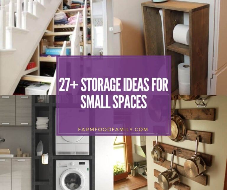27+ Creative Storage Ideas For Small Spaces