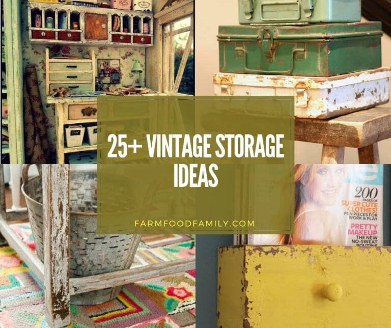 25+ Creative Vintage Storage Ideas