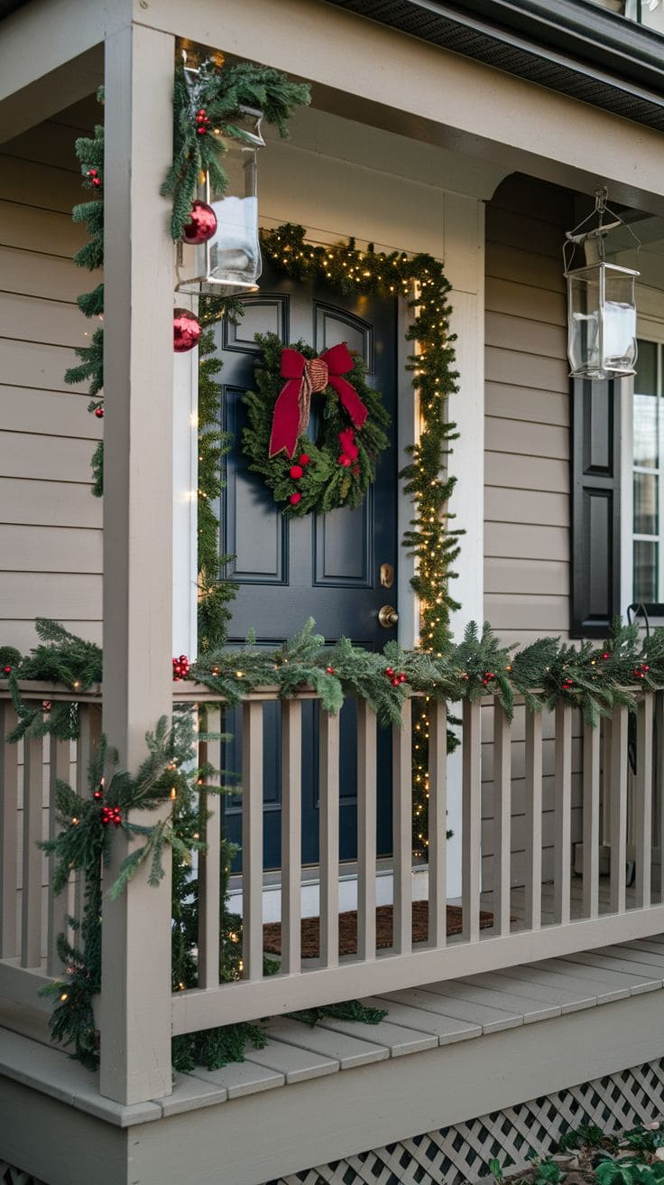 1 Christmas Porch Decor 3