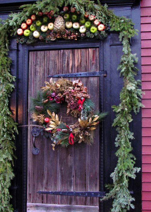 12 christmas front door decorations