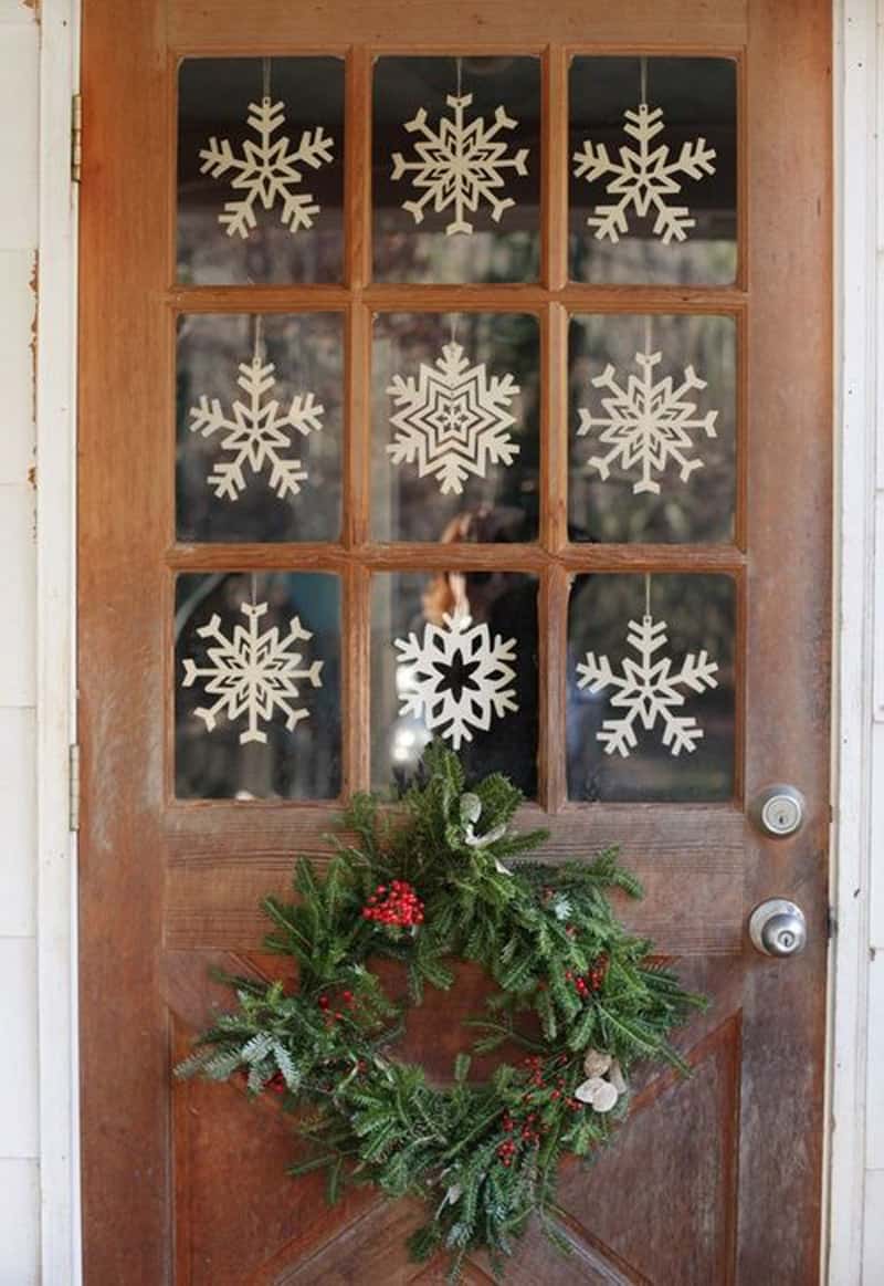 15 christmas front door decorations