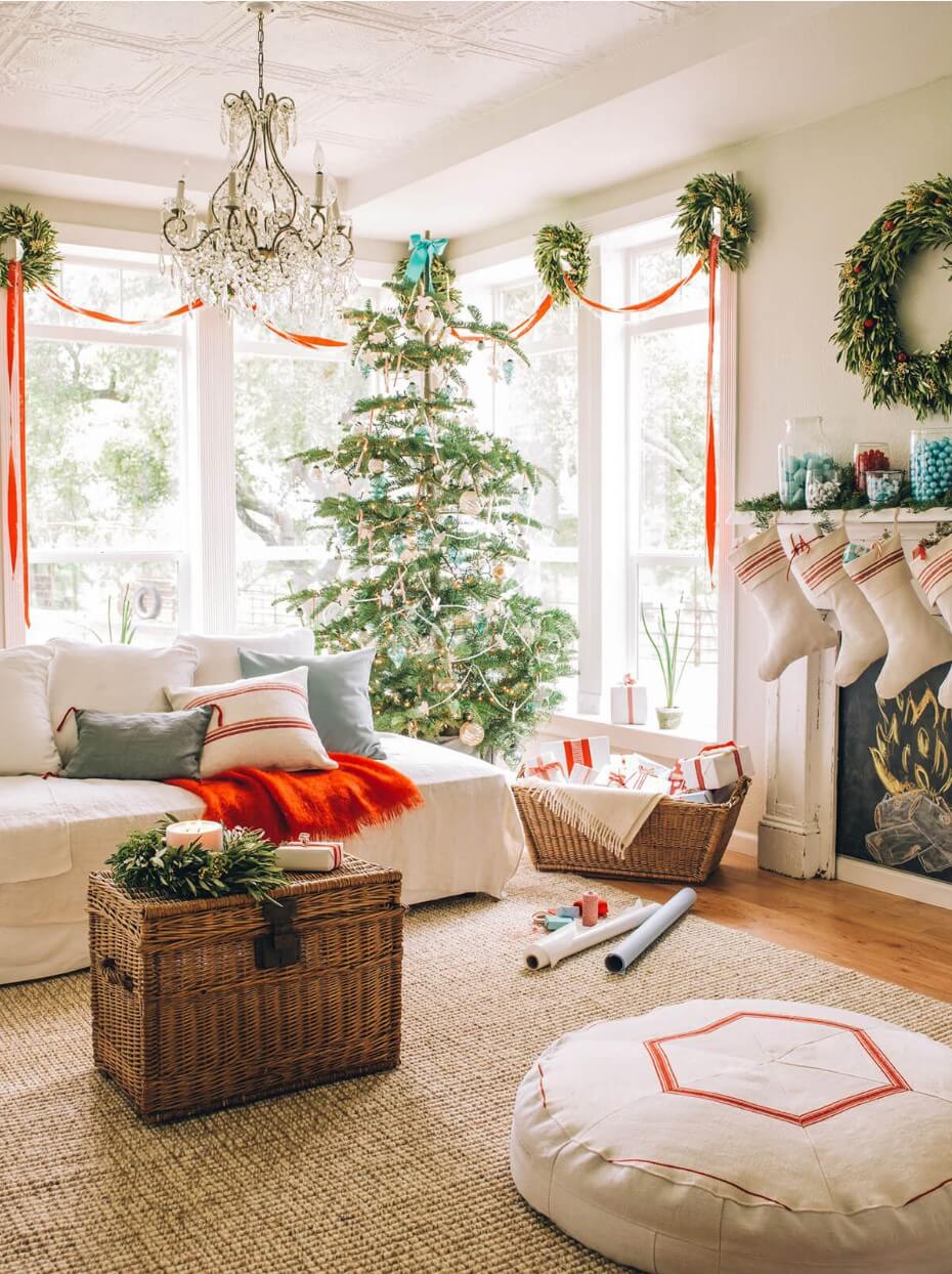 18 christmas living room ideas