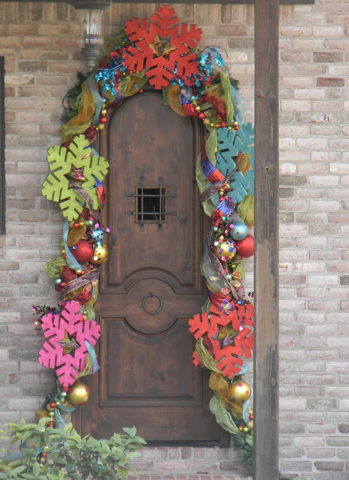 19 christmas front door decorations