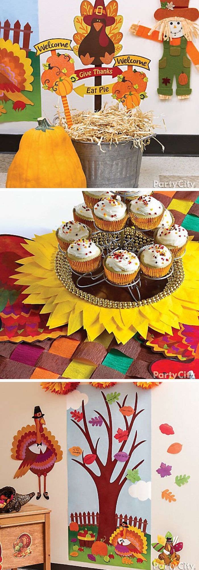 2 thanksgiving party decoration ideas