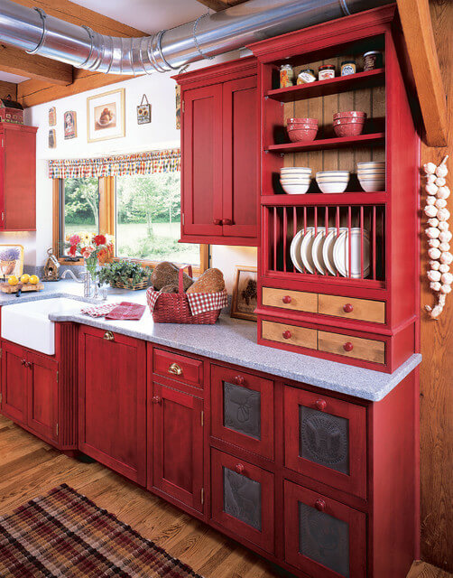 20 farmhouse kitchen cabinet ideas