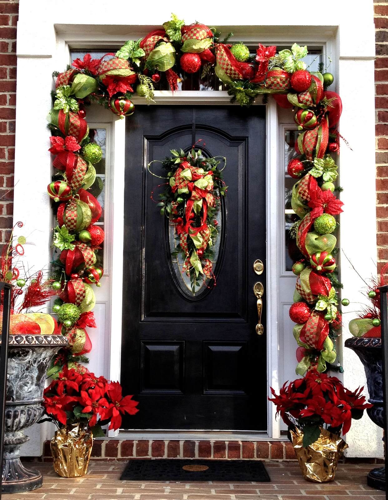 25 christmas front door decorations