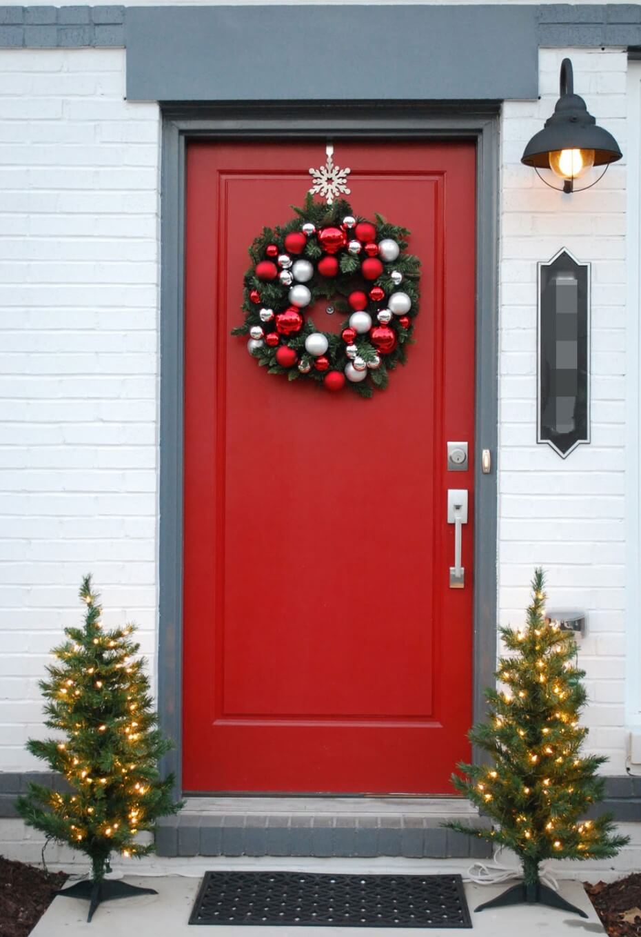 28 christmas front door decorations