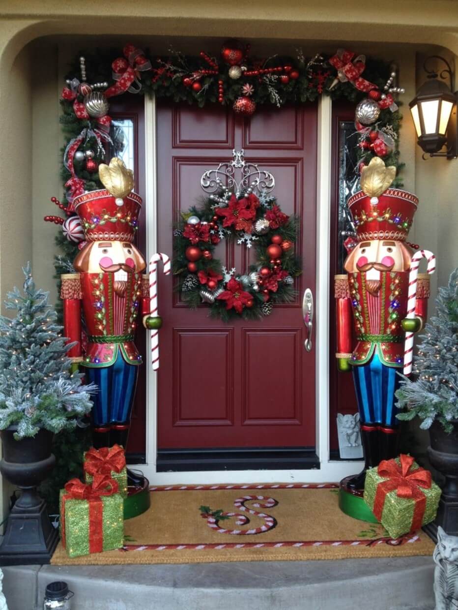 30 christmas front door decorations