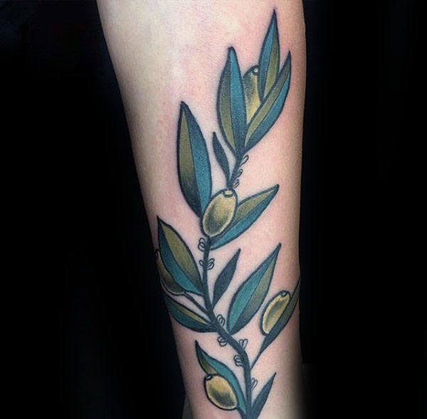 5 olive branch tattoo 5