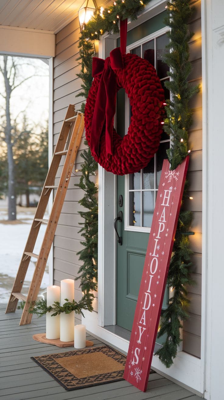 6 Christmas Porch Decor 1