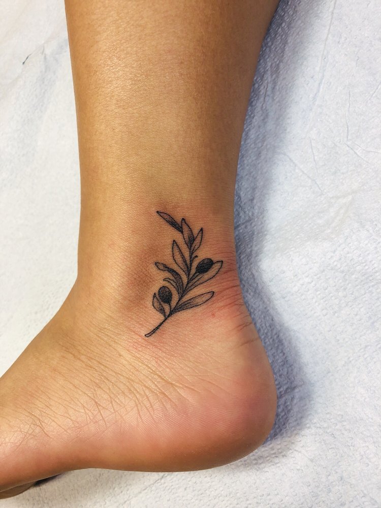 6 olive branch tattoo 1