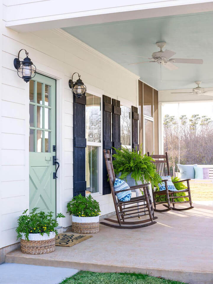 8 farmhouse porch decor ideas