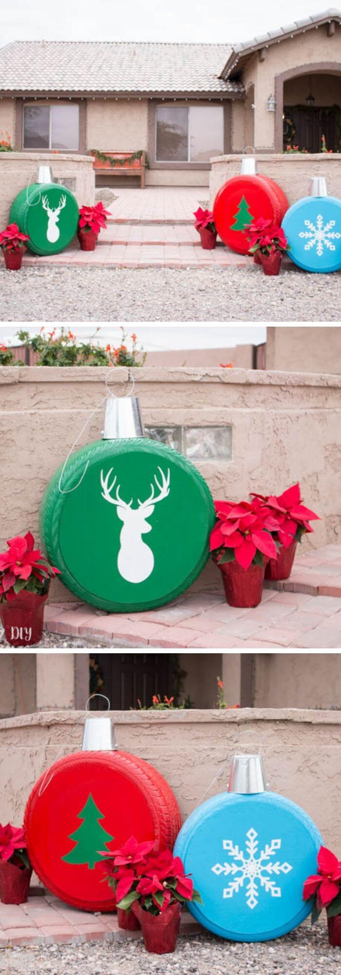38+ Beautiful & Creative Outdoor Christmas Decoration Ideas