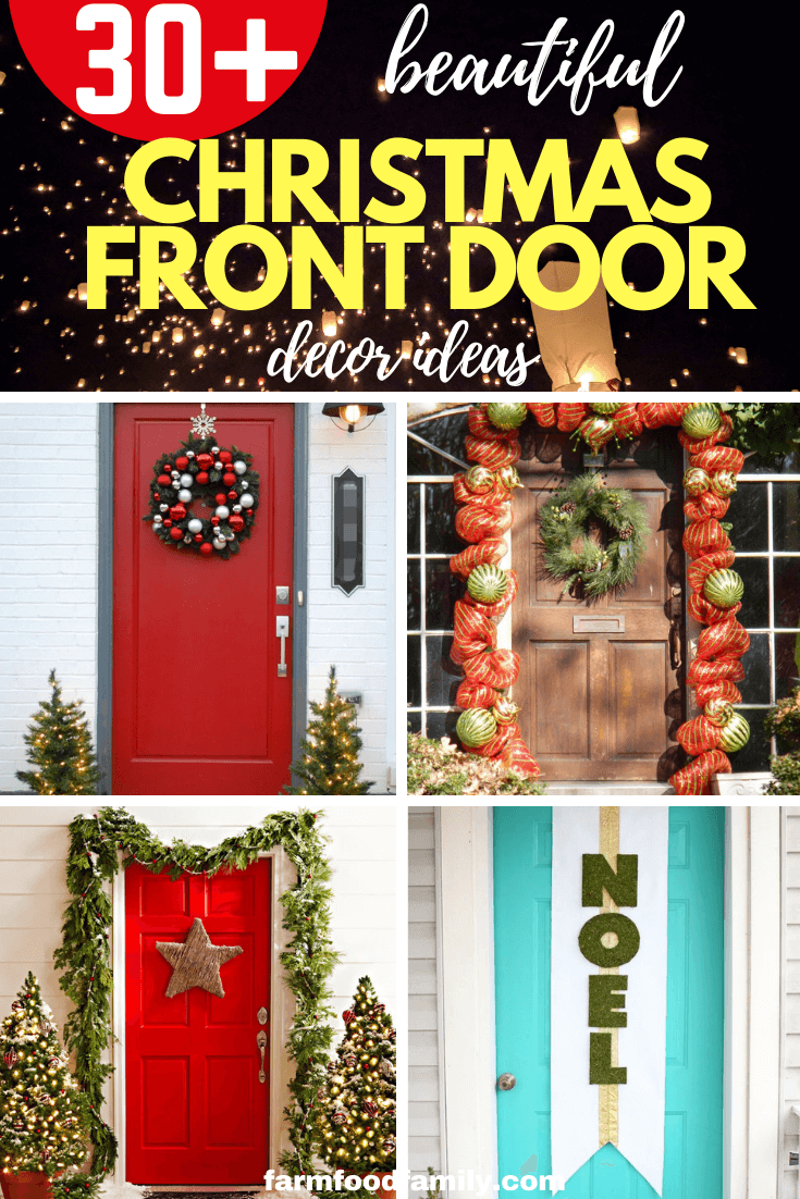 best christmas front door ideas