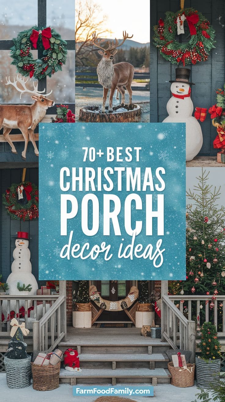 Best Christmas Porch Decor 11