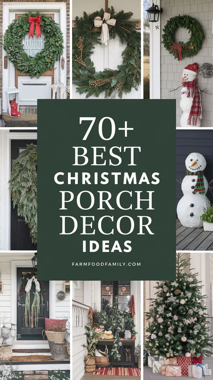 Best Christmas Porch Decor 12