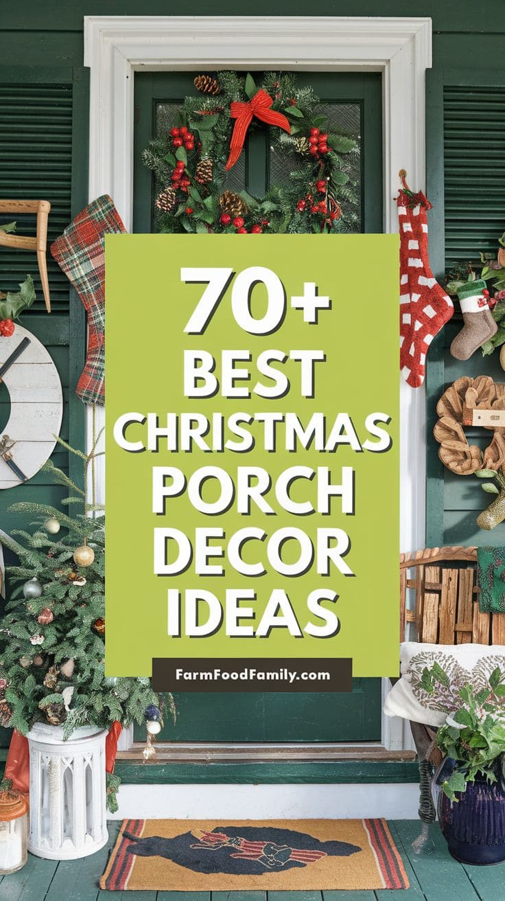 Best Christmas Porch Decor 15