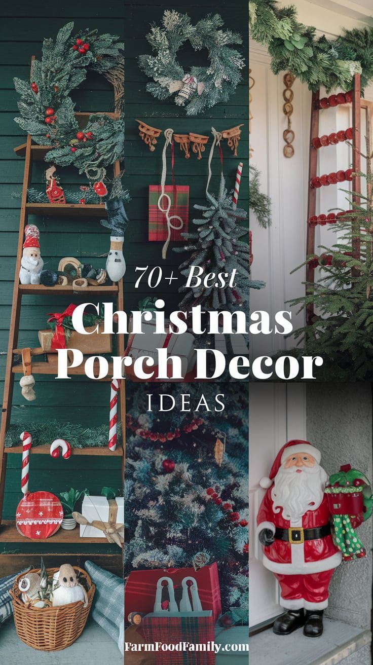 Best Christmas Porch Decor 16