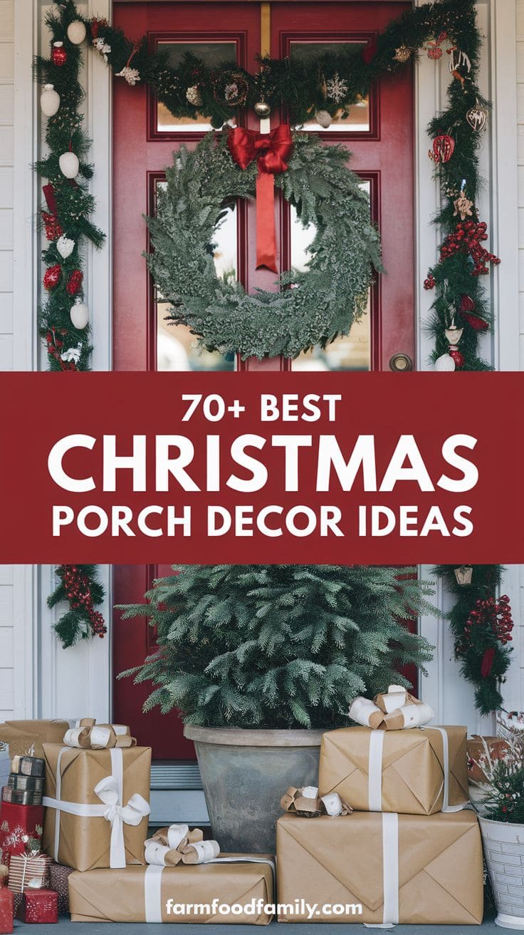 Best Christmas Porch Decor 6