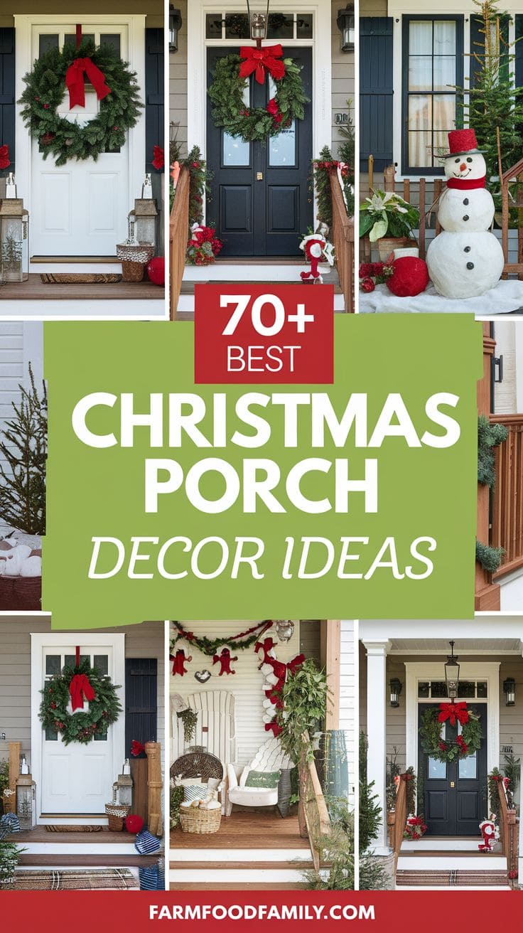 Best Christmas Porch Decor 7