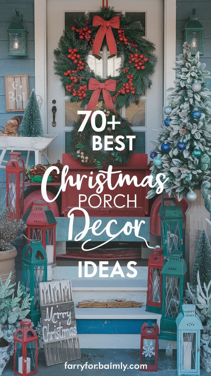 Best Christmas Porch Decor 9