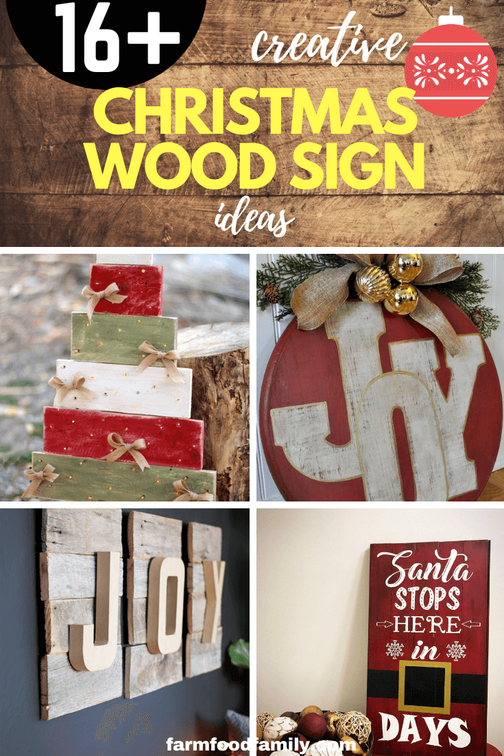best christmas wood sign ideas