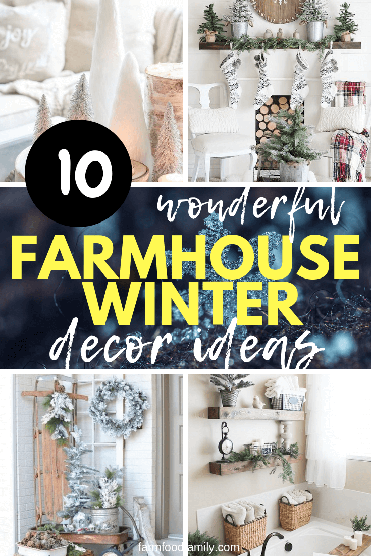 best farmhouse winter decor ideas