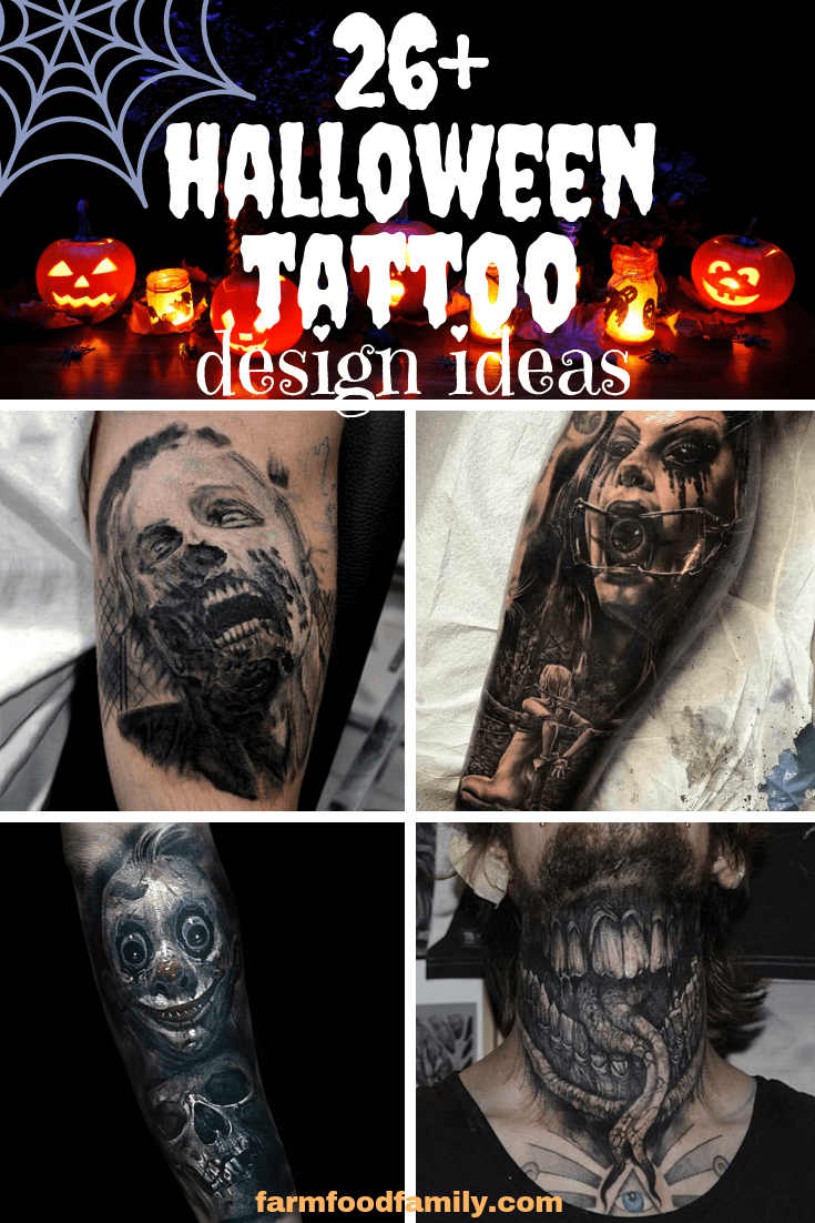 best halloween tattoo design ideas