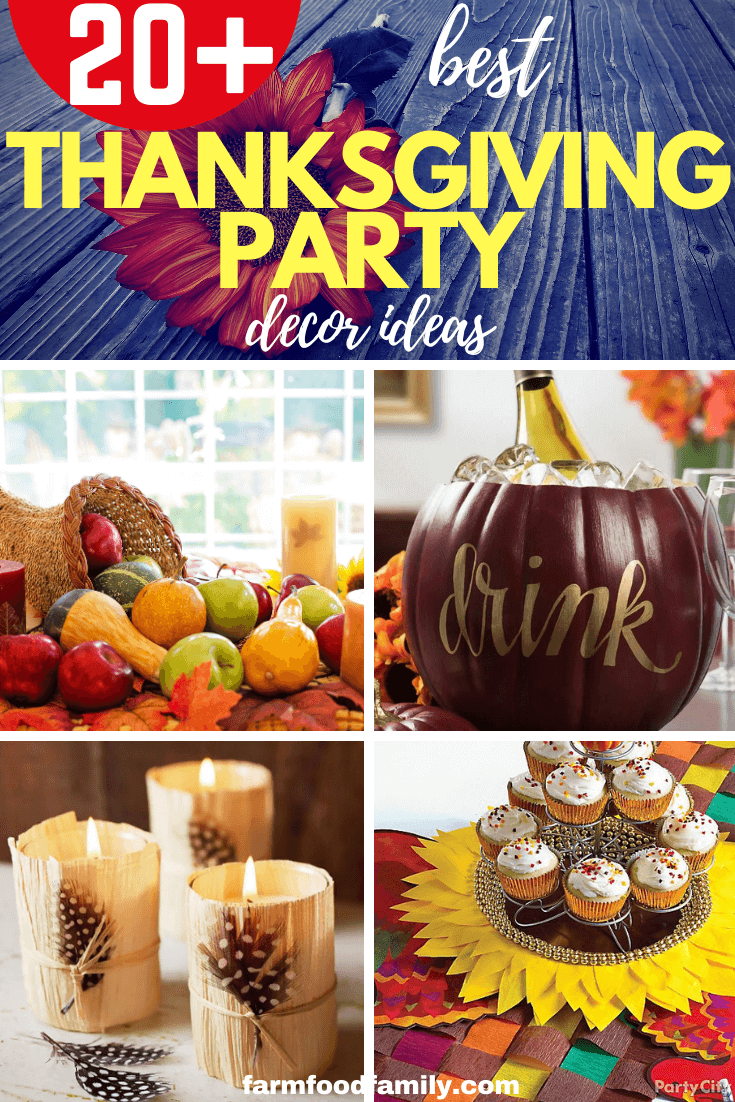 best thanksgiving party decor ideas