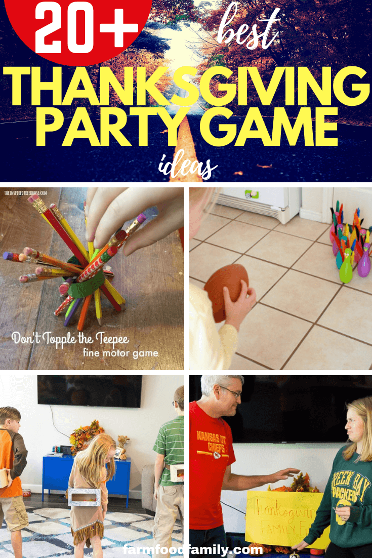 best thanksgiving party games