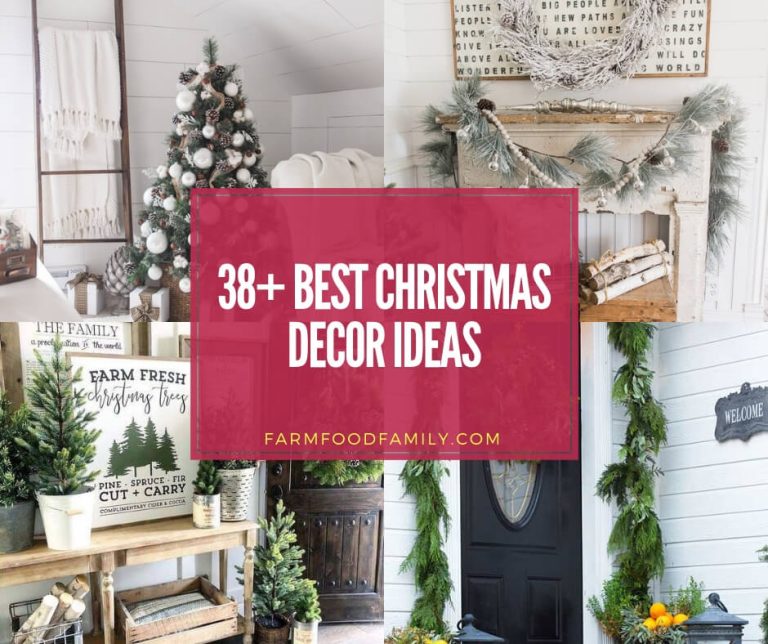 38+ Beautiful Farmhouse Christmas Decor Ideas & Designs For 2022