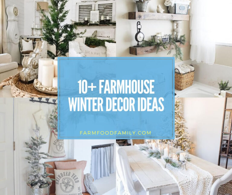 10+ Beautiful Farmhouse Winter Decor Ideas