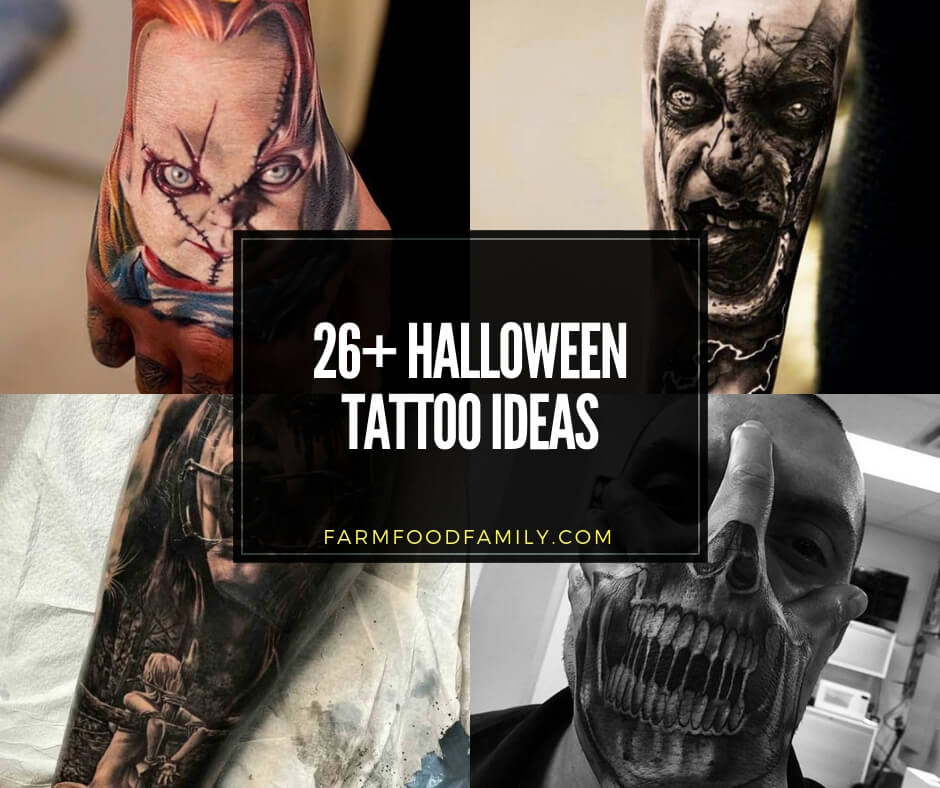 26+ Scary Halloween Tattoo Ideas & Designs For 2023