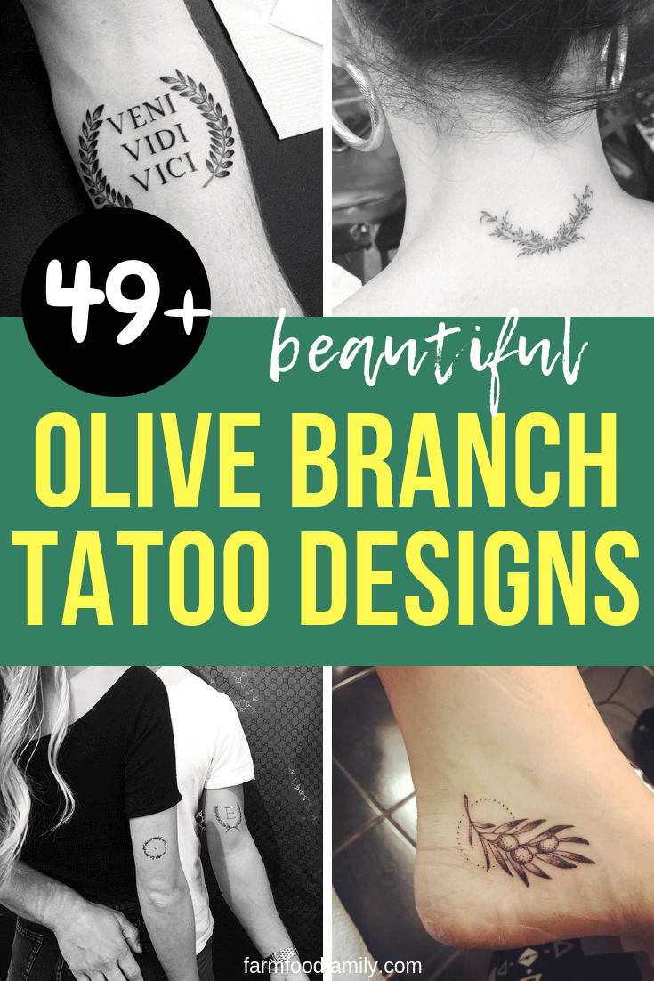 olive branch tattoos