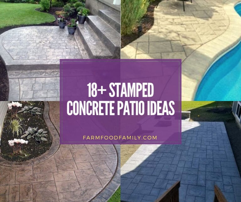 18+ Best Stamped Concrete Patio Ideas