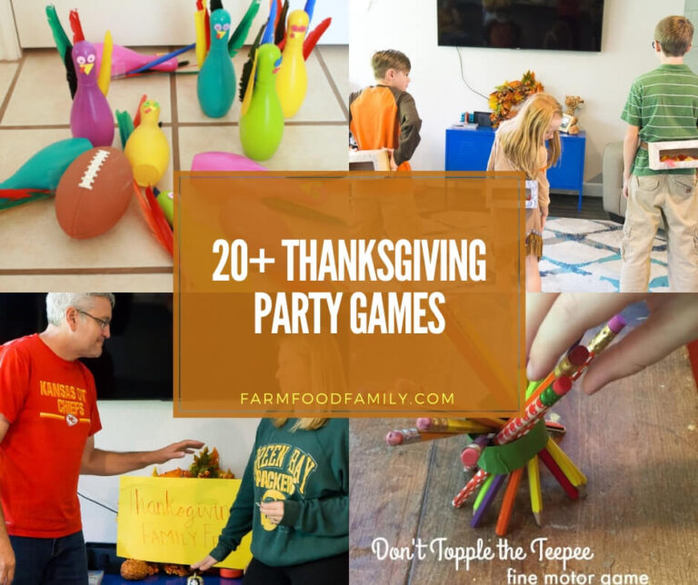20+ Fun & Easy Thanksgiving Party Game Ideas