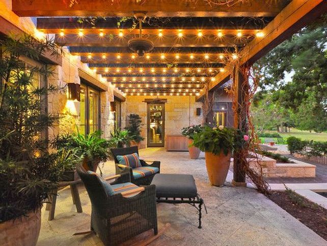 45 Beautiful Diy Deck Lighting Ideas, Outdoor Covered Patio Lighting Ideas
