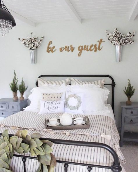 11 farmhouse guest room ideas