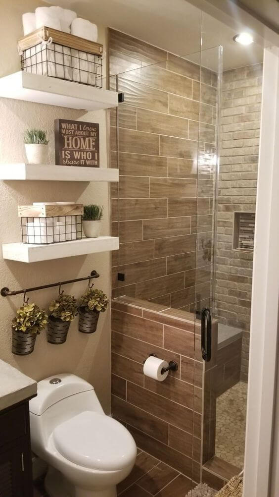 12 bathroom shelf ideas