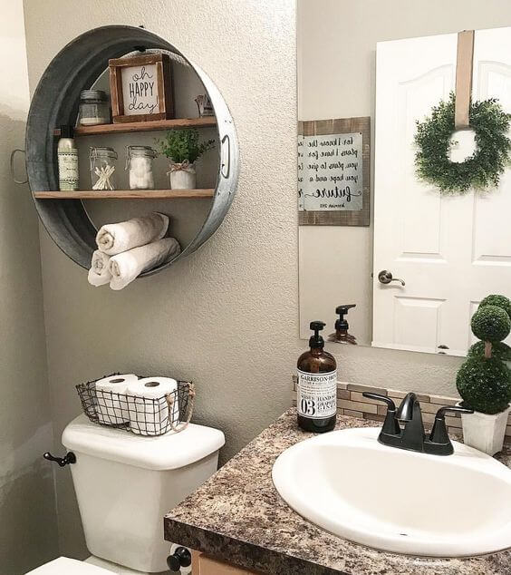 13 bathroom shelf ideas