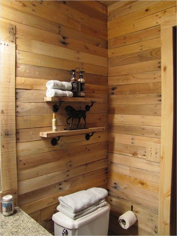 14 bathroom pallet projects